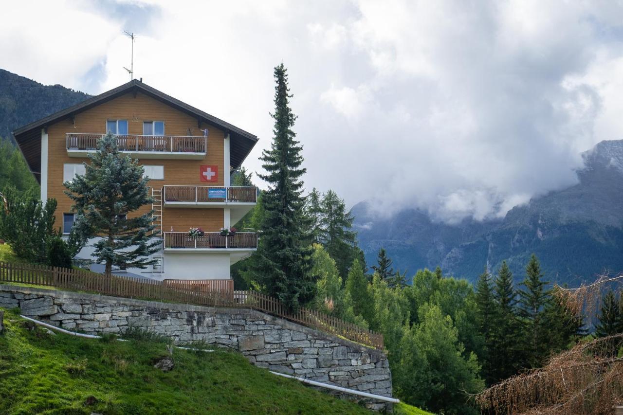 Panorama At Haus Waldheim Nr. 11 Apartment Grächen Exterior photo